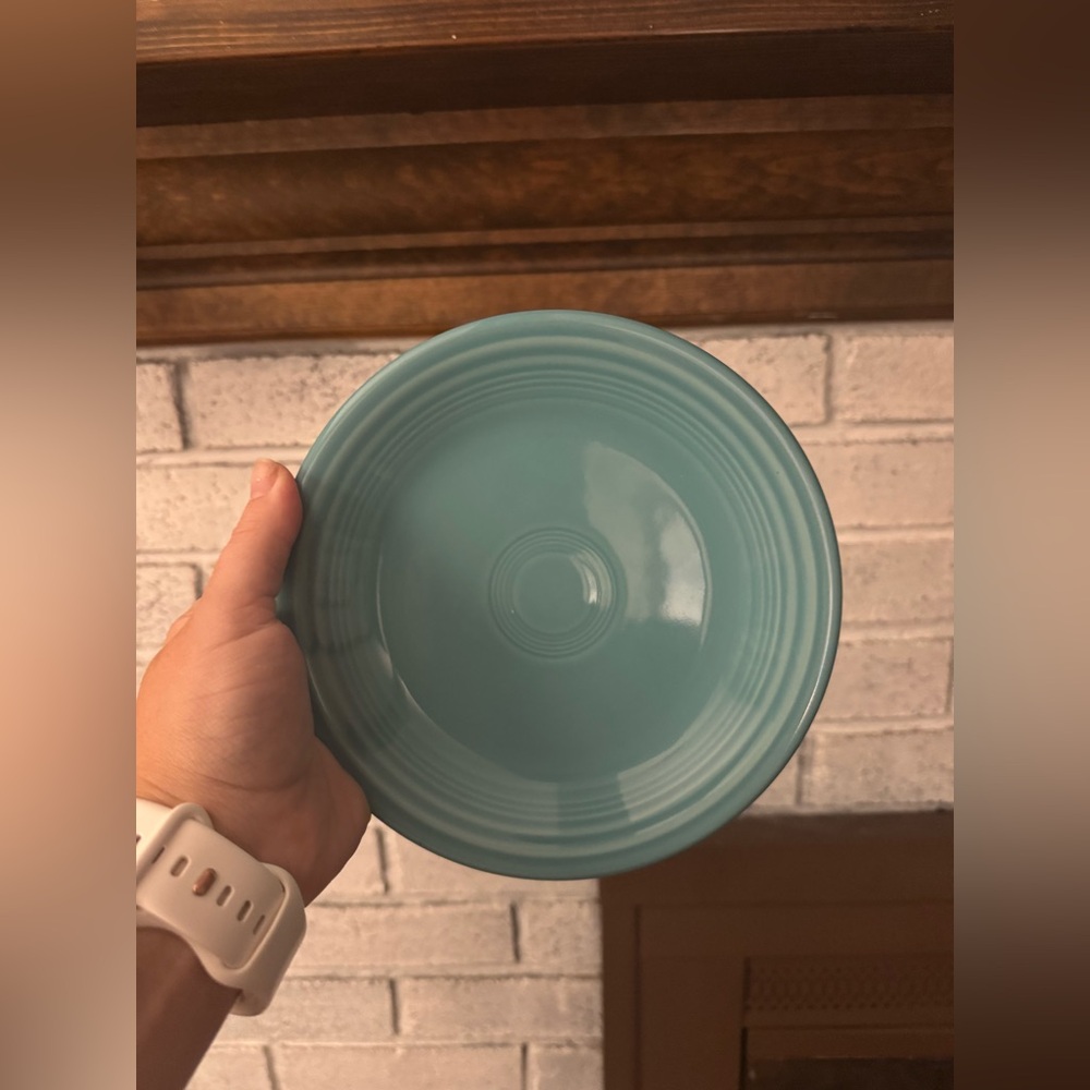 Fiestaware Teal Plates